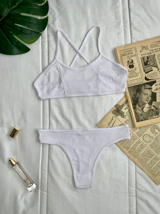 Pack De 3 Ensemble Lingerie Femme 2 Pièces