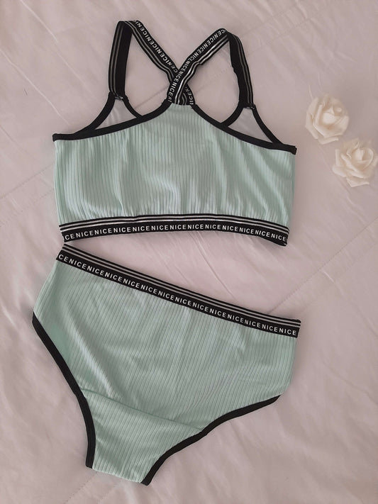 Ensemble De 2 Piéces Lingerie Pour Femme - dos -