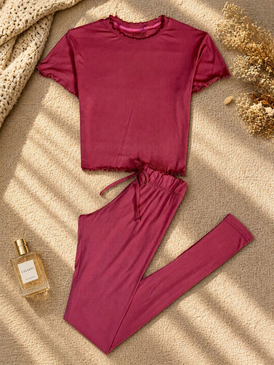 Pyjama Femme 2 Pièces Confort Quotidien