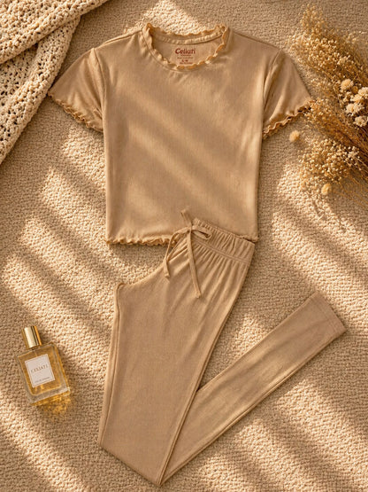 Pyjama Femme 2 Pièces Confort Quotidien