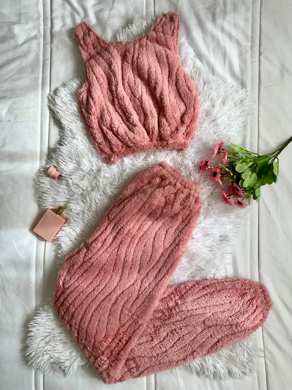 Ensemble de Pyjama Confortable pour Femme – Disponible en 5 Couleurs