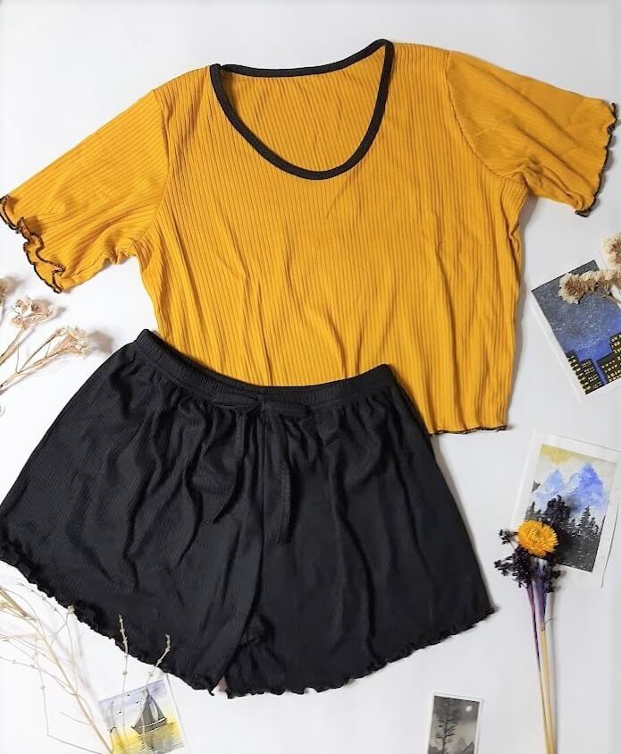 ensemble pyjama femme avec t-shirt